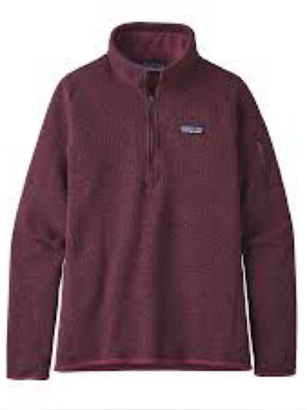 Patagonia Better Sweater 1/4-zip fleece pullover Burgundy Size Medium Outdoor